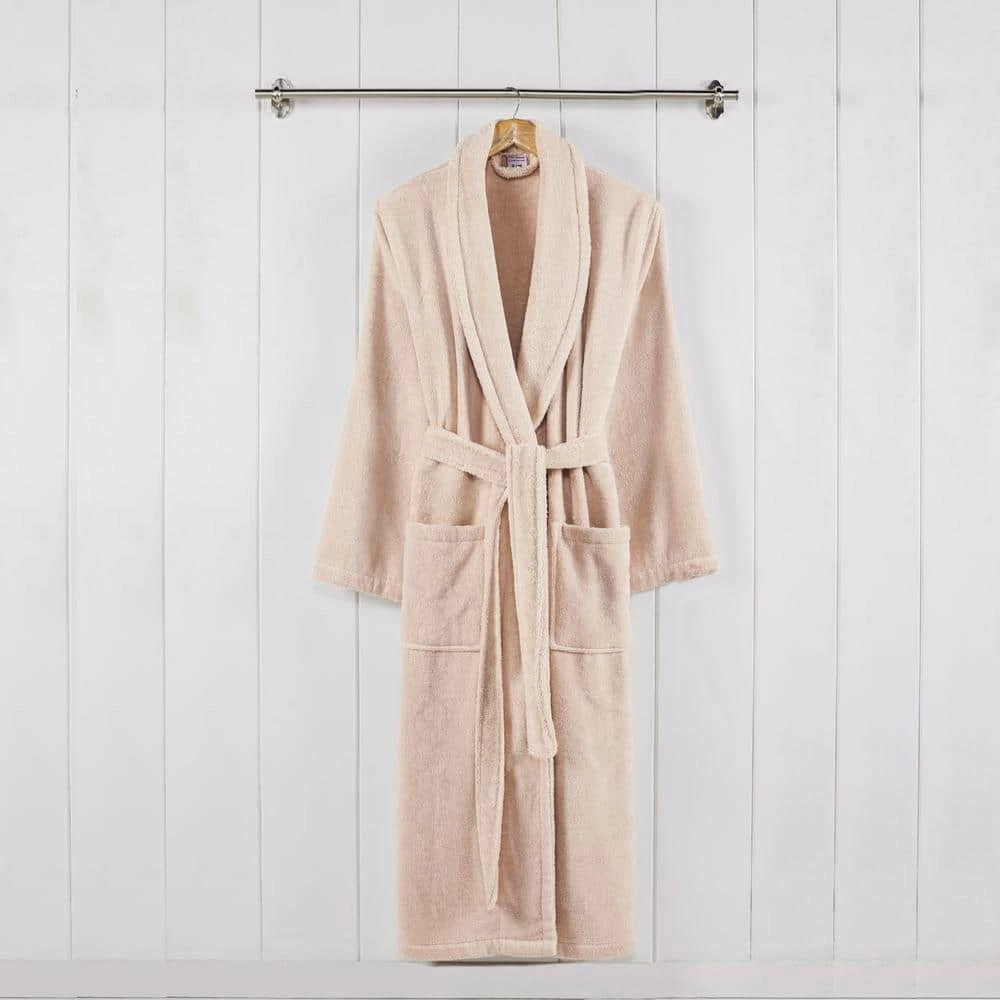 Budget ๐ 100 % USA Cotton Classic Bathrobe with Shawl Collar Blush Small/Medium by MODERN THREADS ๐ 2 Budget ๐ 100 % USA Cotton Classic Bathrobe with Shawl Collar Blush Small/Medium by MODERN THREADS ๐ - Image 2