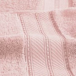 Cheapest 👍 Spunloft 18-Piece Blush Solid Cotton Towel Set by MODERN THREADS 🛒 -Harper Lane Sales blush modern threads bath towels 5spl18pe bls st 1f 1000