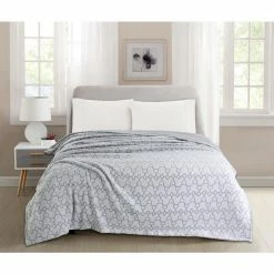 Top 10 🤩 Velvet Plush Grey Woven Polyester Mickey Twin Blanket by Harper Lane 🥰