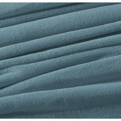Brand new 🔥 Velvet Plush Blue Woven Polyester Mineral Full/Queen Blanket by Harper Lane 💯 -Harper Lane Sales harper lane bed blankets 16587 4f 1000