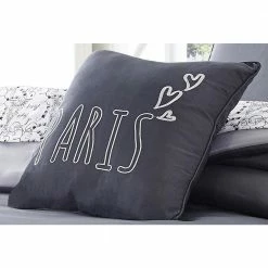 Best Pirce 🔥 9-Piece Charcoal Parisian Queen Bed in a Bag Set by Harper Lane ⭐ -Harper Lane Sales harper lane bed in a bag 13290 1f 1000