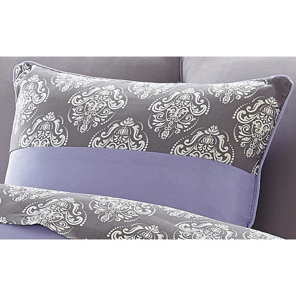 Budget ๐ฅ 7-Piece Charcoal/Purple Twin Comforter Set by Harper Lane ๐งจ 5 Budget ๐ฅ 7-Piece Charcoal/Purple Twin Comforter Set by Harper Lane ๐งจ - Image 5