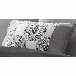 Best reviews of 👏 9-Piece Gray King Comforter Set by Harper Lane ✔️ -Harper Lane Sales harper lane bed in a bag 13298 44 1000