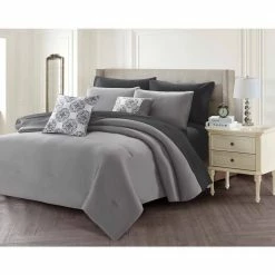 Best reviews of 👏 9-Piece Gray King Comforter Set by Harper Lane ✔️