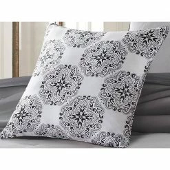 Hot Sale 👍 7-Piece Gray Twin Comforter Set by Harper Lane ⭐ -Harper Lane Sales harper lane bed in a bag 13300 1f 1000