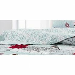 Budget 🔔 Noel 3-Piece Blue Microfiber King Quilt Set by Harper Lane ✨ -Harper Lane Sales harper lane bedding sets 12920 1f 1000