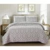 Best reviews of 🤩 Haven 2-piece Gray Microfiber Twin Quilt Set by Harper Lane ❤️