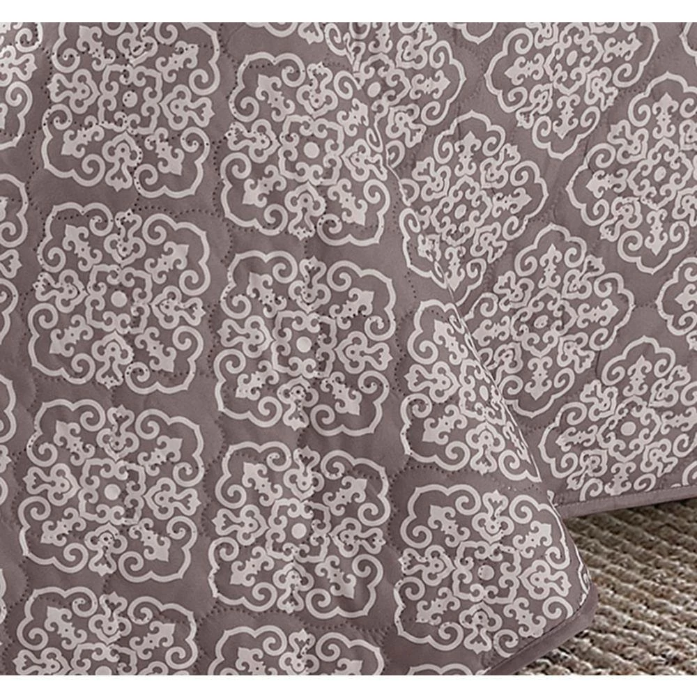 Best reviews of โจ Mapleton Medallion 3-Piece Grey Microfiber Quilt Set by Harper Lane ๐ 2 Best reviews of โจ Mapleton Medallion 3-Piece Grey Microfiber Quilt Set by Harper Lane ๐ - Image 2