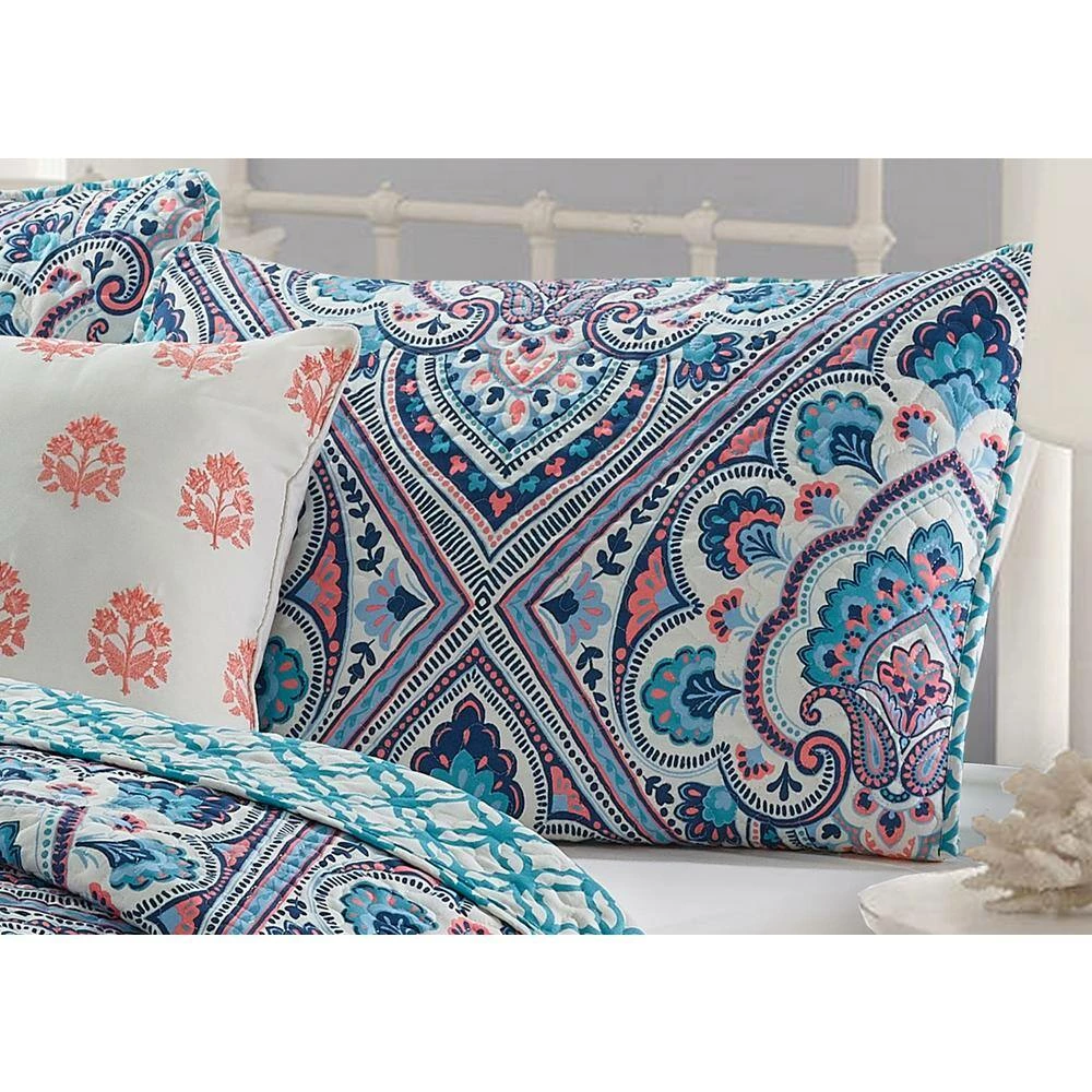 Top 10 โค๏ธ Merriam 5-Piece Blue Microfiber Full/Queen Quilt Set by Harper Lane ๐ 2 Top 10 โค๏ธ Merriam 5-Piece Blue Microfiber Full/Queen Quilt Set by Harper Lane ๐ - Image 2