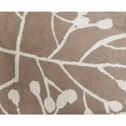 Hot Sale 🔥 Branches 2-Piece Tan Microfiber Twin Quilt Set by Harper Lane 🛒 -Harper Lane Sales harper lane bedding sets 14628 4f 1000