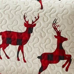 Wholesale 🌟 Claus 2-Piece White Microfiber Twin Quilt Set by Harper Lane 👍 -Harper Lane Sales harper lane bedding sets 15356 4f 1000