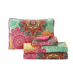 Budget 😀 Harper 3-Piece Multi-Colored Microfiber King Quilt Set by Harper Lane 🎉 -Harper Lane Sales harper lane bedding sets 15378 4f 1000
