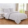 Outlet ✨ Take Me to Paris 2-Piece White Microfiber Twin Quilt Set by Harper Lane 😀