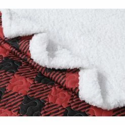 Best Pirce ๐ Canyon Plaid 4-Piece Red Microfiber King Quilt Set by Harper Lane ๐ 5 Best Pirce ๐ Canyon Plaid 4-Piece Red Microfiber King Quilt Set by Harper Lane ๐ -Harper Lane Sales harper lane bedding sets 16208 4f 1000