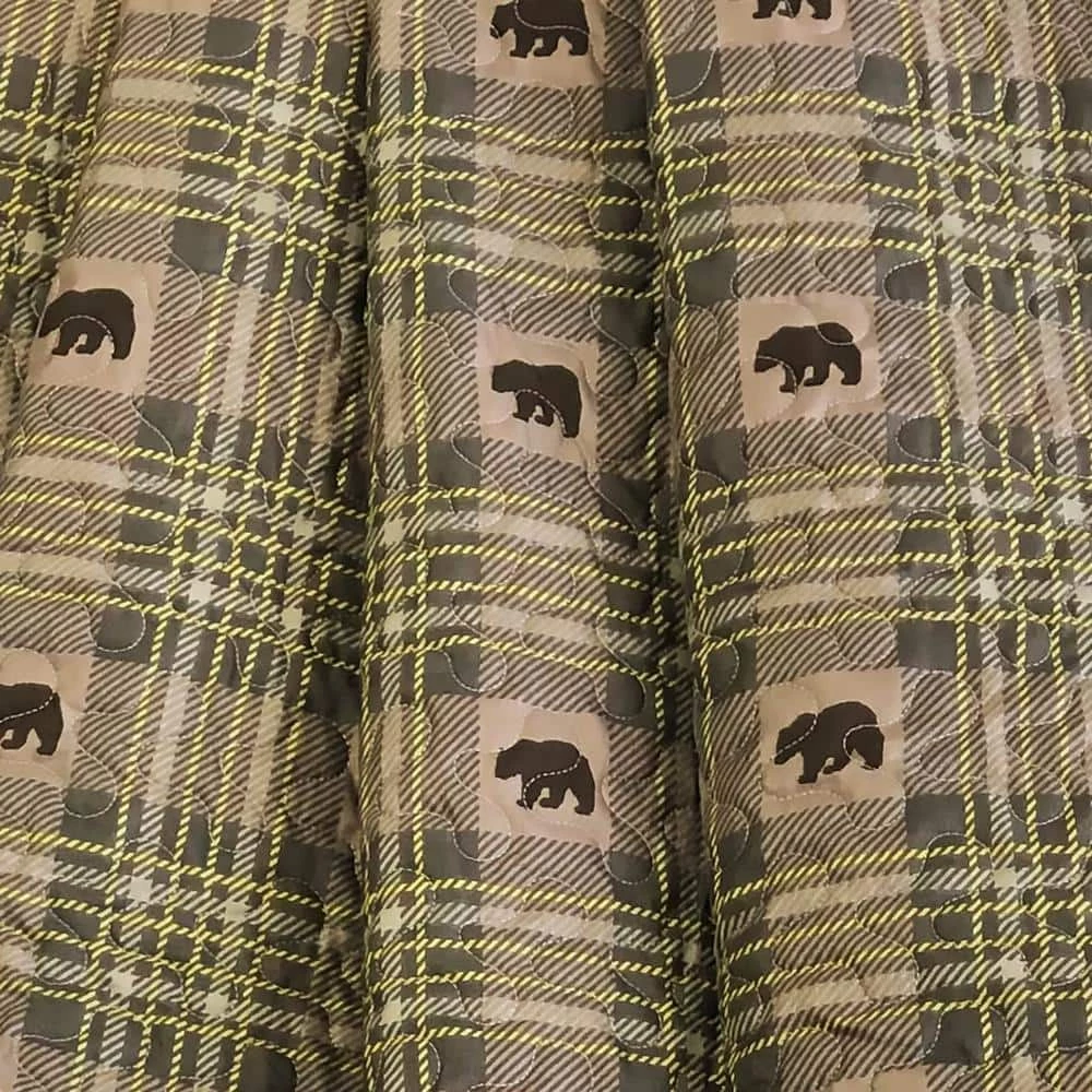 Coupon ๐ Arbor 4-Piece Brown Microfiber Sherpa Full / Queen Comforter Set by Harper Lane ๐ 4 Coupon ๐ Arbor 4-Piece Brown Microfiber Sherpa Full / Queen Comforter Set by Harper Lane ๐ - Image 4