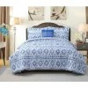 Deals 🌟 Austin 4-Piece White Microfiber Full / Queen Comforter Set by Harper Lane ❤️
