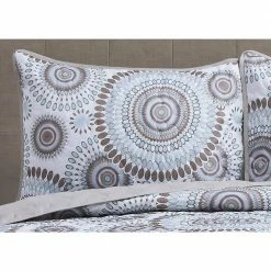 Outlet 🤩 Starburst 2-Piece Tan Microfiber Twin Quilt Set by Harper Lane 😉 -Harper Lane Sales harper lane bedding sets 16347 4f 1000