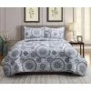 Outlet 🤩 Starburst 2-Piece Tan Microfiber Twin Quilt Set by Harper Lane 😉