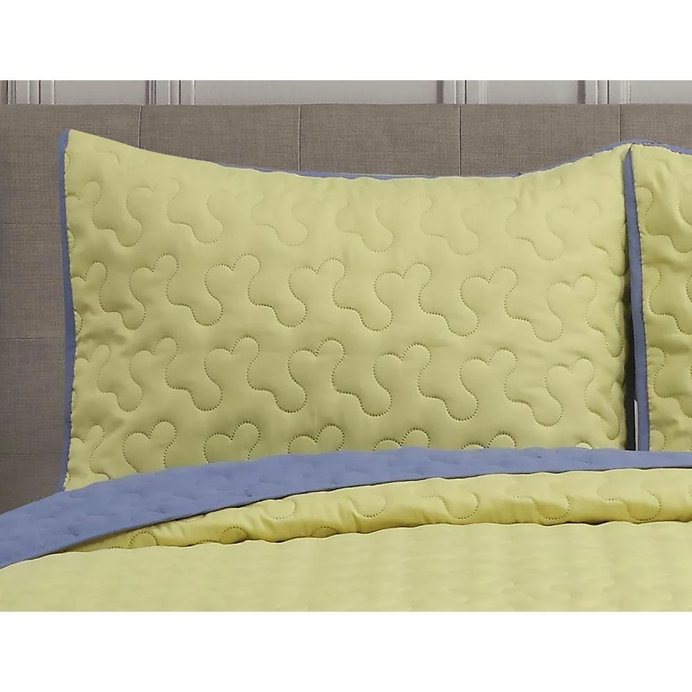 Discount ๐ฏ York 3-Piece Yellow Microfiber Full / Queen Quilt Set by Harper Lane ๐ 3 Discount ๐ฏ York 3-Piece Yellow Microfiber Full / Queen Quilt Set by Harper Lane ๐ - Image 3