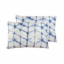 Buy ๐ Roxanne Tie Dye 2-Piece Microfiber Blue Pillowcase Pair by Harper Lane ๐