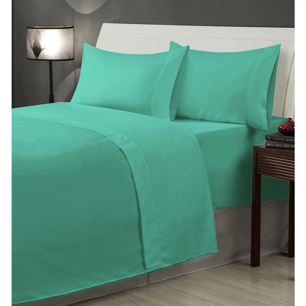 Brand new ๐ฏ Monroe 2-Piece Microfiber Aqua Pillowcase Pair by Harper Lane ๐ฏ 5 Brand new ๐ฏ Monroe 2-Piece Microfiber Aqua Pillowcase Pair by Harper Lane ๐ฏ - Image 5