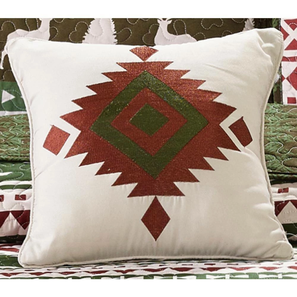 Deals ๐คฉ Deer Forest Multi 4-Piece Full/Queen Polyester Quilt Set by Harper Lane ๐ฅ 2 Deals ๐คฉ Deer Forest Multi 4-Piece Full/Queen Polyester Quilt Set by Harper Lane ๐ฅ - Image 2