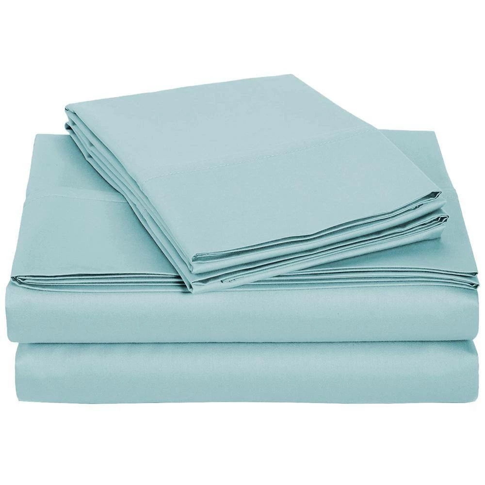 Brand new ๐ Solid 6-Piece Light Blue Microfiber Queen Sheet Set by Harper Lane ๐ 3 Brand new ๐ Solid 6-Piece Light Blue Microfiber Queen Sheet Set by Harper Lane ๐ - Image 3