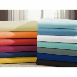 Hot Sale 🔔 6-Piece Blue Solid Microfiber King Sheet Set by Harper Lane 🤩 -Harper Lane Sales harper lane sheet sets 12961 1f 1000