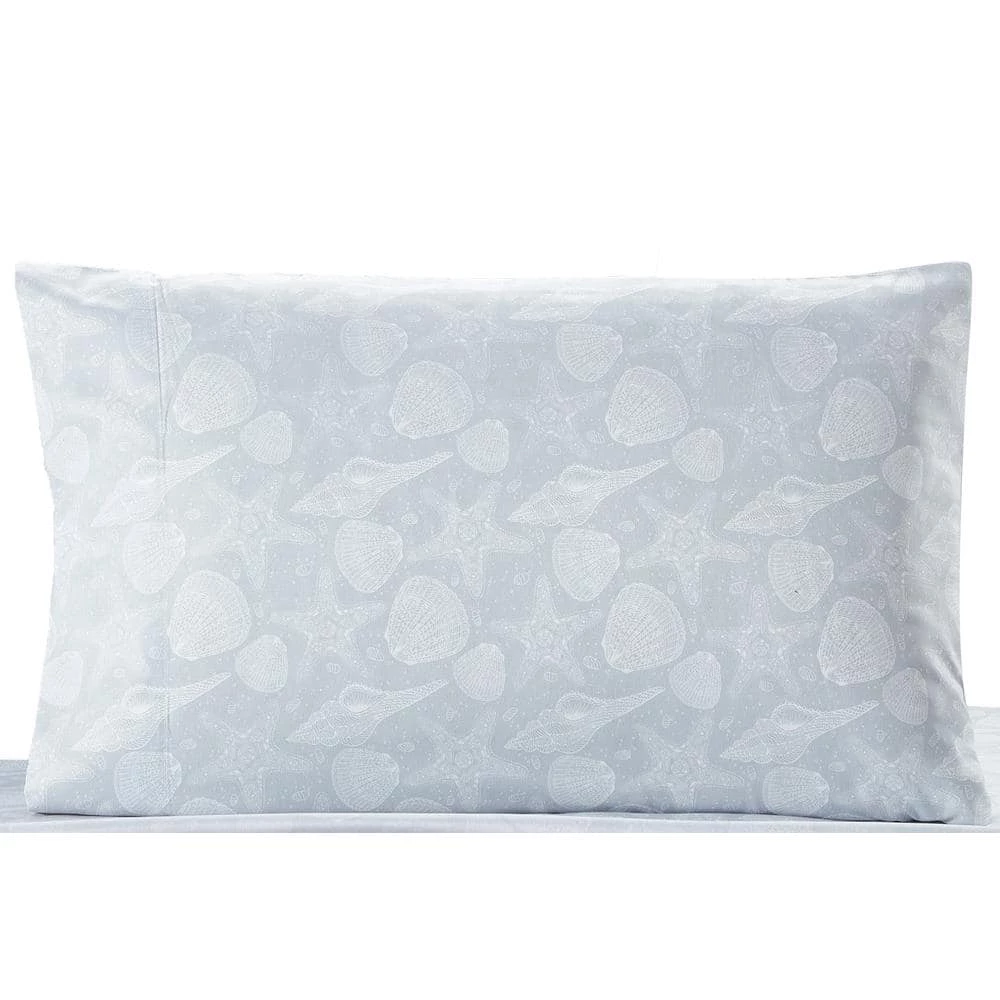 Budget ๐ Seashells 4-Piece Blue Microfiber King Sheet Set by Harper Lane ๐ฅฐ 2 Budget ๐ Seashells 4-Piece Blue Microfiber King Sheet Set by Harper Lane ๐ฅฐ - Image 2