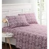 Flash Sale 🎉 Abella Paisley 4-piece Pink Microfiber Queen Sheet Set by Harper Lane 🔔