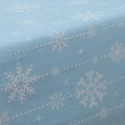 Cheapest 🎉 Snowflake 4-piece Blue Cotton Flannel King Sheet Set by Harper Lane 🎁 -Harper Lane Sales harper lane sheet sets 15827 4f 1000