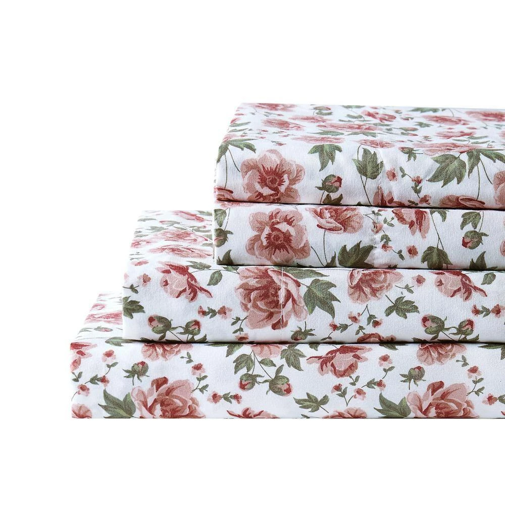 Buy โ๏ธ 3-Piece Pink Roses Microfiber Twin Sheet Set by Harper Lane ๐ 3 Buy โ๏ธ 3-Piece Pink Roses Microfiber Twin Sheet Set by Harper Lane ๐ - Image 3