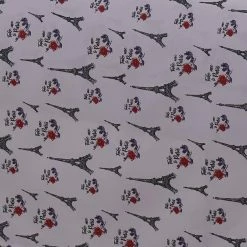 Discount ⌛ Take me to Paris 4-piece White Microfiber Queen Sheet Set by Harper Lane ✔️ -Harper Lane Sales harper lane sheet sets 15896 1f 1000