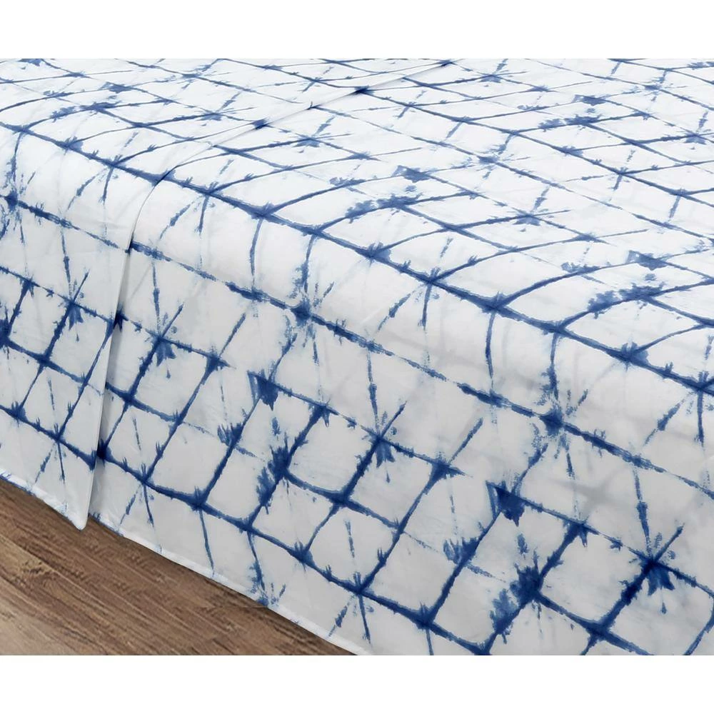 Brand new โญ Roxanne Tie Dye 4-piece Microfiber Blue King Sheet Set by Harper Lane ๐งจ 2 Brand new โญ Roxanne Tie Dye 4-piece Microfiber Blue King Sheet Set by Harper Lane ๐งจ - Image 2