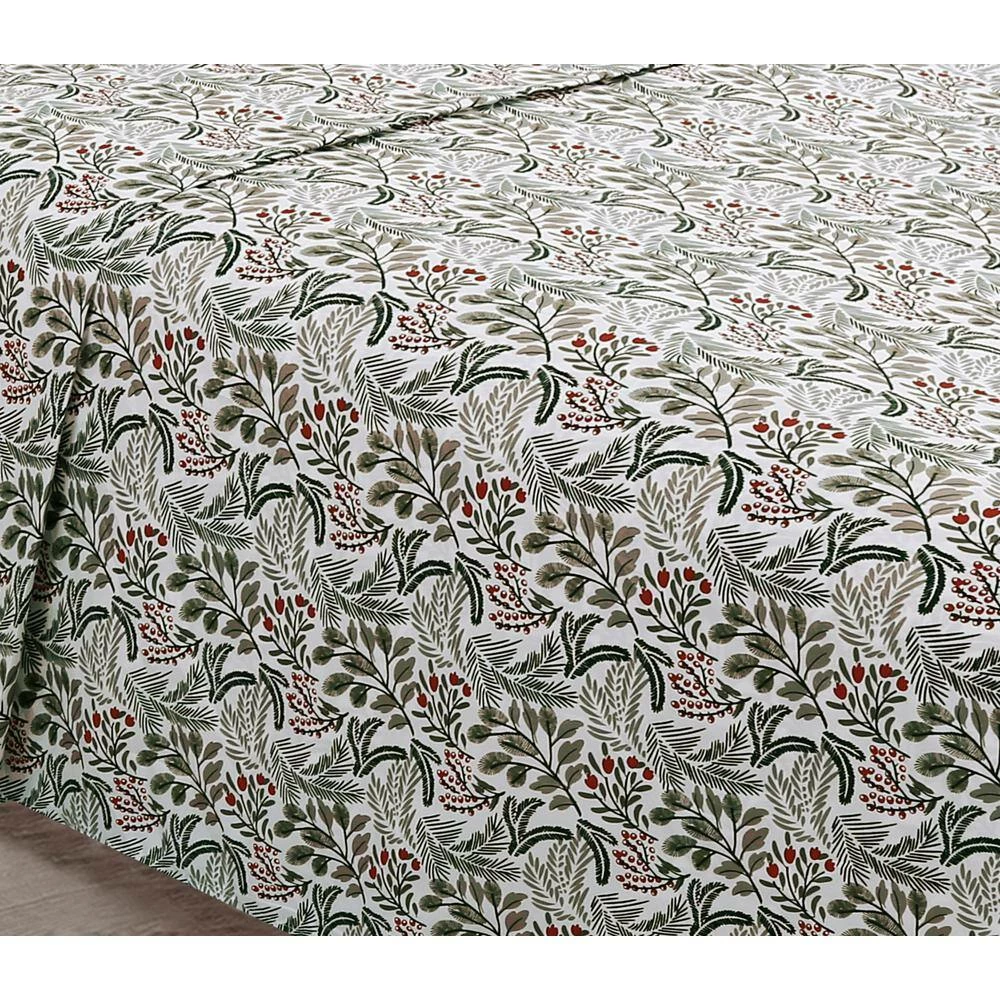 Flash Sale π₯° Pine Flower 4-piece Microfiber White Full Sheet Set by Harper Lane π 2 Flash Sale π₯° Pine Flower 4-piece Microfiber White Full Sheet Set by Harper Lane π - Image 2