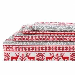 Budget โค๏ธ Ivy 4-Piece Microfiber Red King Sheet Set by Harper Lane โ๏ธ