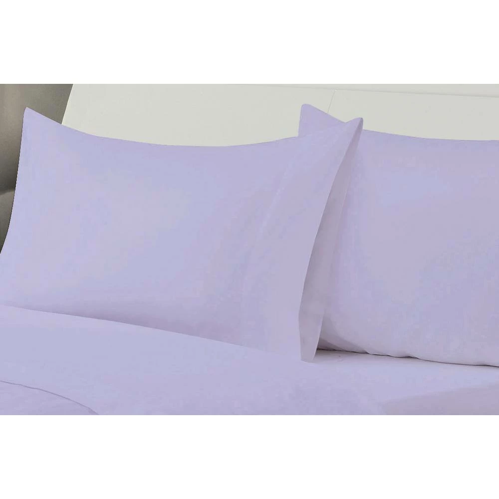 Wholesale π Monroe Solid 4-Piece Microfiber Lavender Queen Sheet Set by Harper Lane π 3 Wholesale π Monroe Solid 4-Piece Microfiber Lavender Queen Sheet Set by Harper Lane π - Image 3