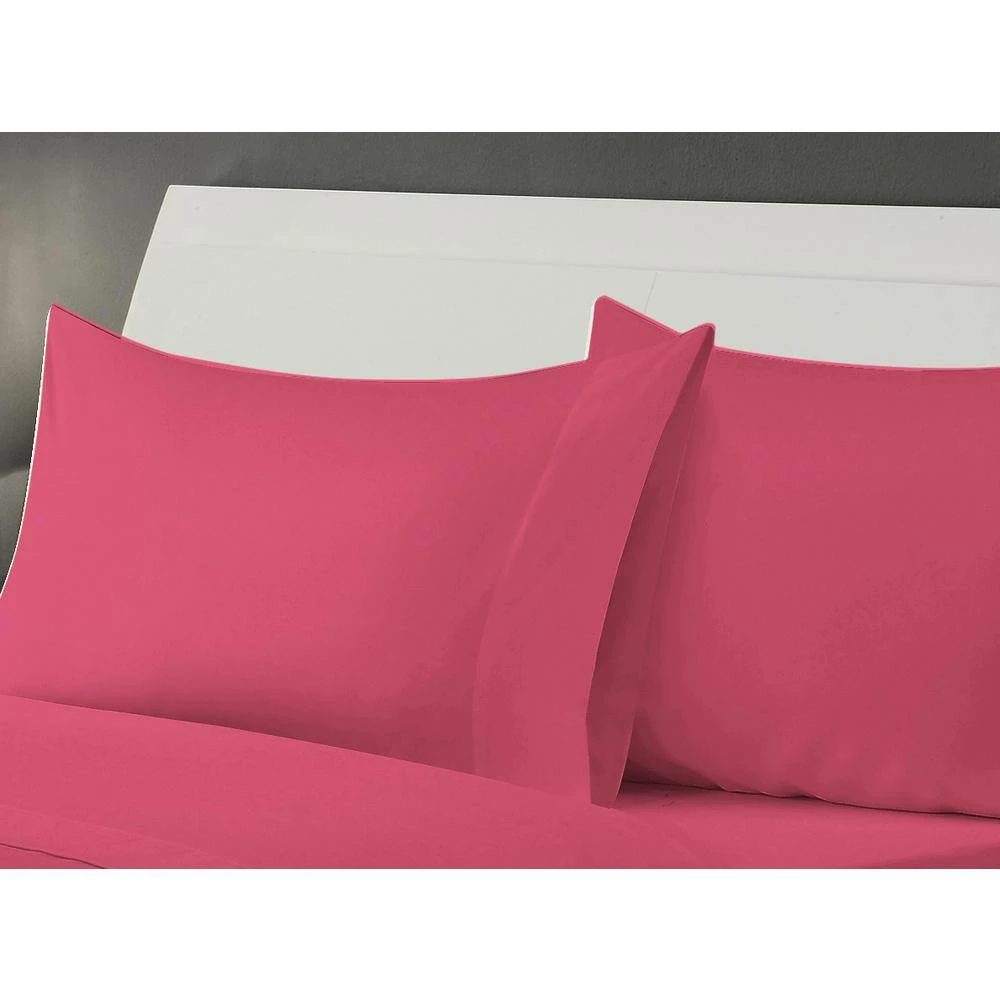 Best Pirce ๐ Monroe Solid 3-Piece Microfiber Raspberry Twin Sheet Set by Harper Lane ๐ฏ 3 Best Pirce ๐ Monroe Solid 3-Piece Microfiber Raspberry Twin Sheet Set by Harper Lane ๐ฏ - Image 3