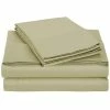 Wholesale 🔥 Monroe Solid 4-Piece Microfiber Sand Queen Sheet Set by Harper Lane 💯