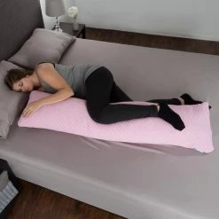 New โจ Pink Hypoallergenic Memory Foam Body Pillow with Removable Cover by Lavish Home ๐ 13 New โจ Pink Hypoallergenic Memory Foam Body Pillow with Removable Cover by Lavish Home ๐ -Harper Lane Sales lavish home bed pillows 82hd tex1000 31 1000
