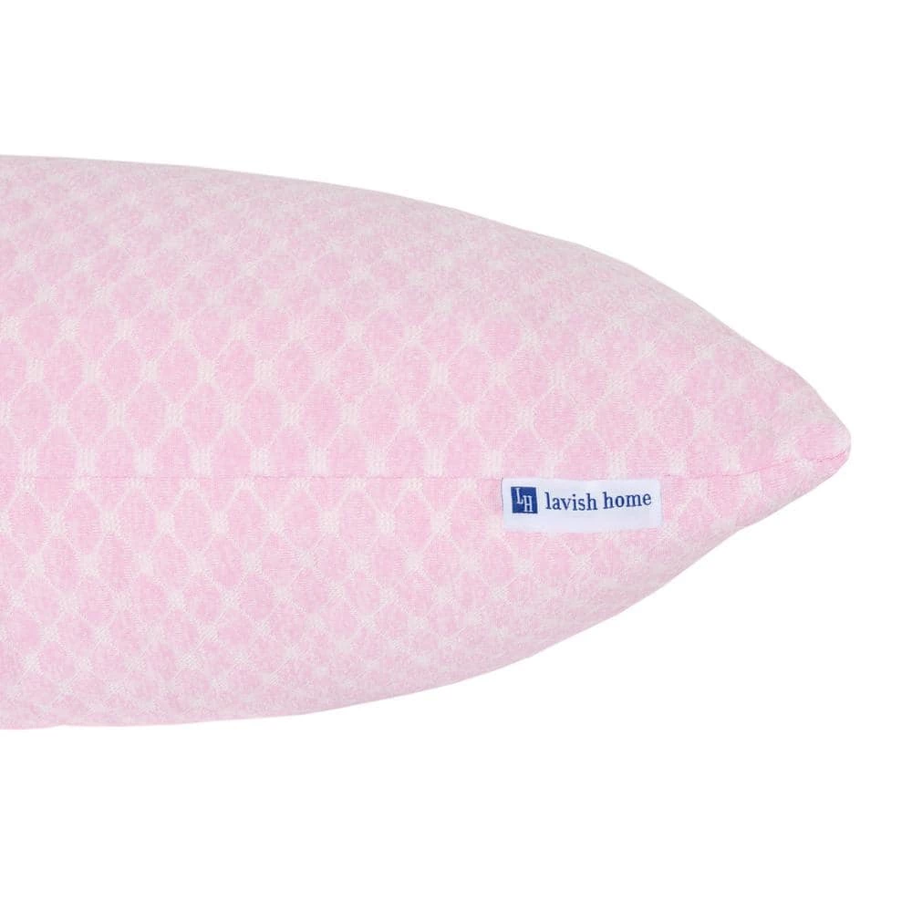 New โจ Pink Hypoallergenic Memory Foam Body Pillow with Removable Cover by Lavish Home ๐ 3 New โจ Pink Hypoallergenic Memory Foam Body Pillow with Removable Cover by Lavish Home ๐ - Image 3