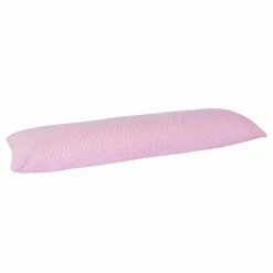 New ✨ Pink Hypoallergenic Memory Foam Body Pillow with Removable Cover by Lavish Home 👏