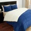 Cheapest 🔥 3-Piece Navy Queen Comforter Set by Lavish Home 🥰