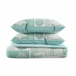 Budget 🔔 3-Piece Harbor Town Veranda Full/Queen Hypoallergenic Quilt Bedspread Set by Lavish Home 😍 -Harper Lane Sales lavish home bedding sets 66hd q004fq 4f 1000