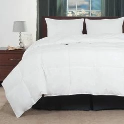 Budget ๐ฅฐ Overfilled White Down Alternative Full/Queen Comforter by Lavish Home ๐ฅฐ