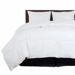 Budget 🥰 Overfilled White Down Alternative Full/Queen Comforter by Lavish Home 🥰 -Harper Lane Sales lavish home comforters 64 10 fq c3 1000