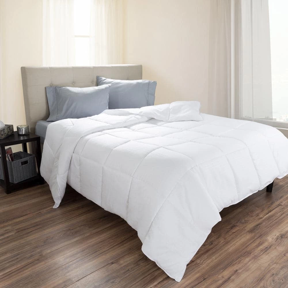 New ๐ Ultra Soft Light Warmth White Queen Down Alternative Comforter by Lavish Home ๐ฏ 1 New ๐ Ultra Soft Light Warmth White Queen Down Alternative Comforter by Lavish Home ๐ฏ