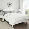 Budget ❤️ All Season Year Round Warmth White King Down Alternative Comforter by Lavish Home 👏