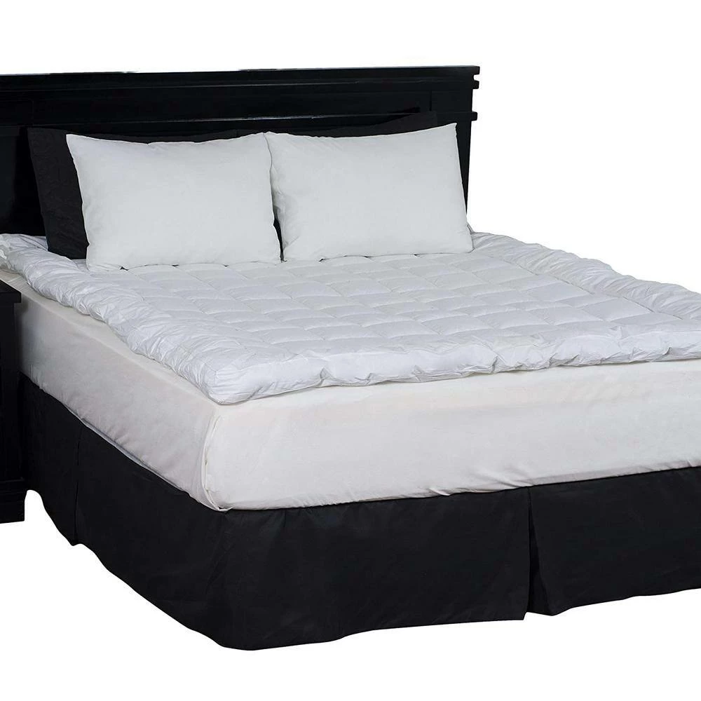 Cheap ๐ 78 in. Medium Standard Down Alternative King Mattress Topper by Lavish Home ๐ 8 Cheap ๐ 78 in. Medium Standard Down Alternative King Mattress Topper by Lavish Home ๐ - Image 8