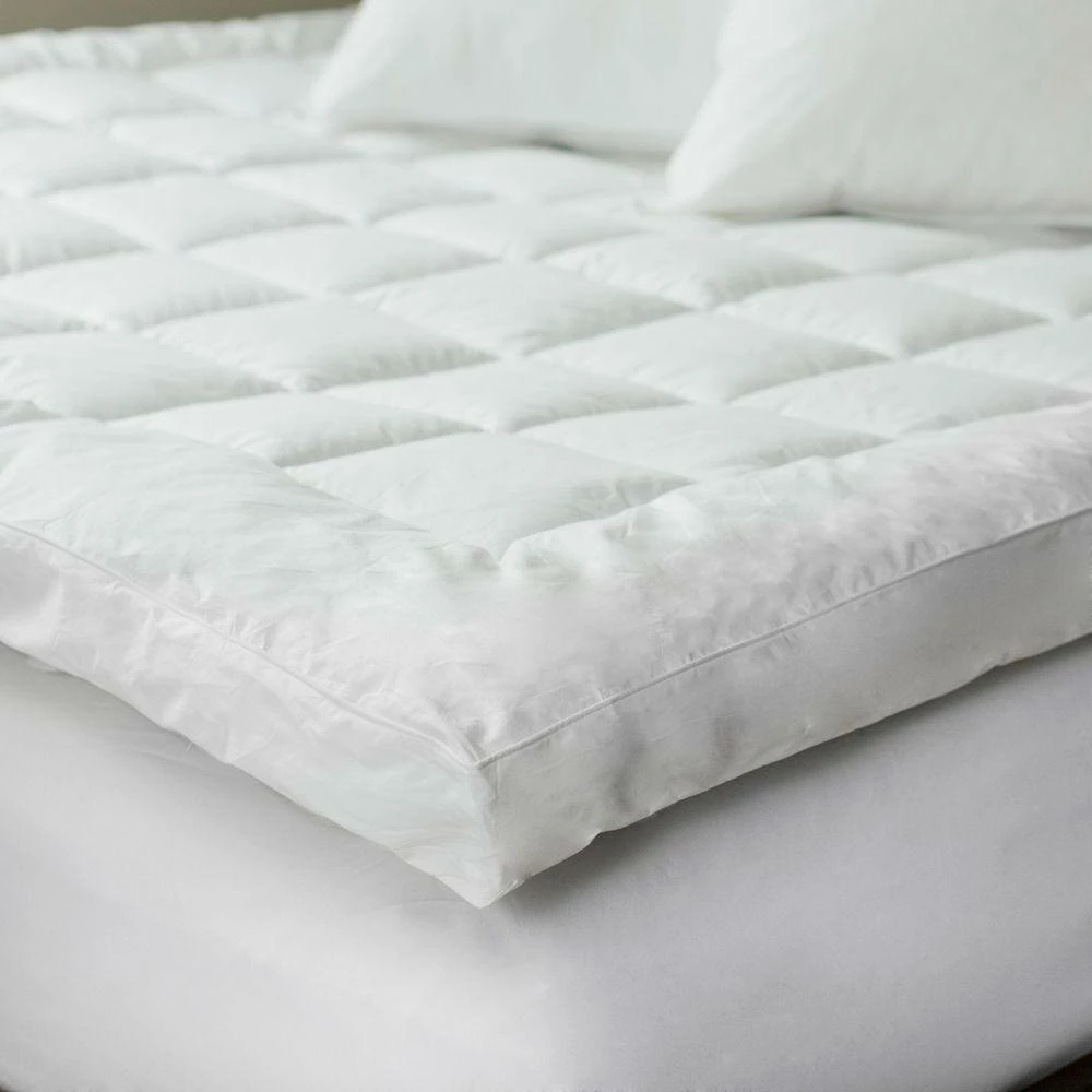 Cheap ๐ 78 in. Medium Standard Down Alternative King Mattress Topper by Lavish Home ๐ 4 Cheap ๐ 78 in. Medium Standard Down Alternative King Mattress Topper by Lavish Home ๐ - Image 4